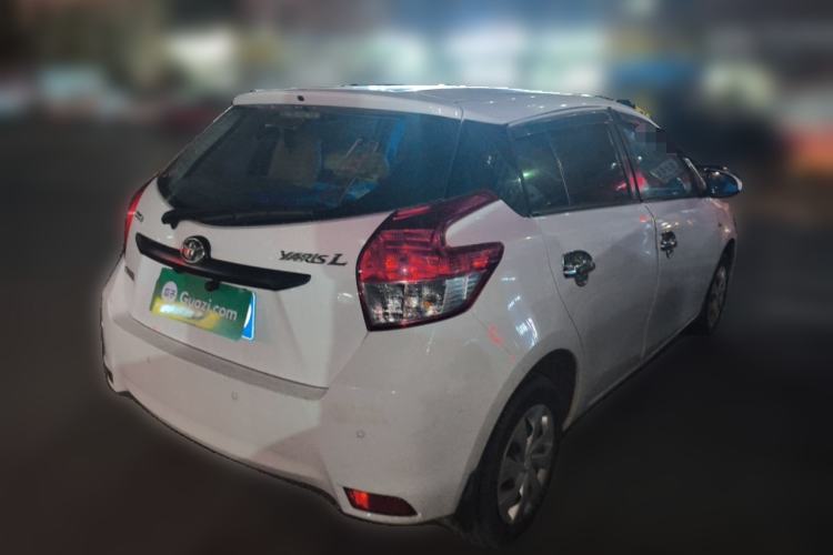 Used Toyota YARiS L Zhi Xuan 2016 Revised Version 1.3L Manual – Dynamic Edition Rear Right 45 Deg