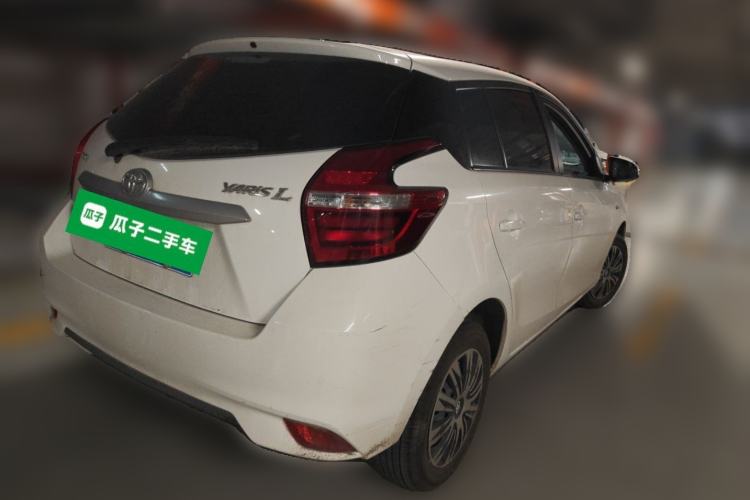 Used Toyota YARiS L Zhi Xuan 2016 Revised 1.5E CVT Charming Edition Rear Right 45 Deg
