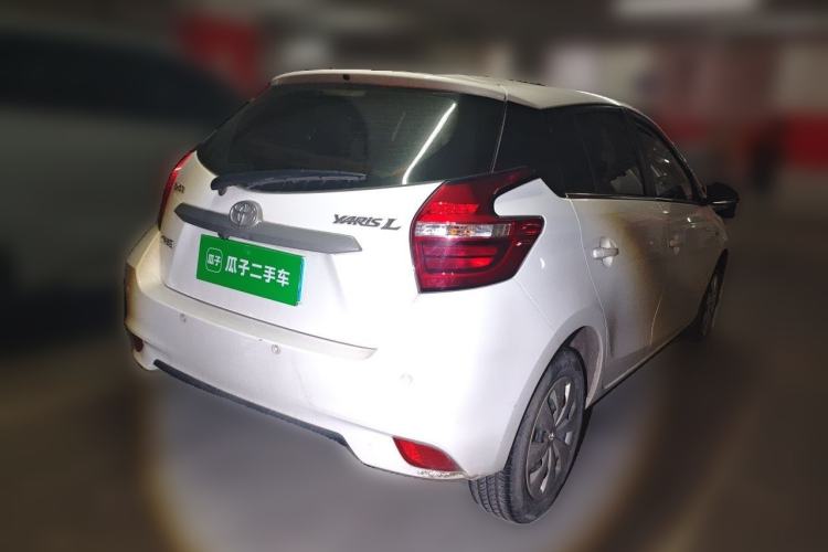 Used Toyota YARiS L Zhi Xuan 2016 Revised 1.5E CVT Charming Edition Rear Right 45 Deg