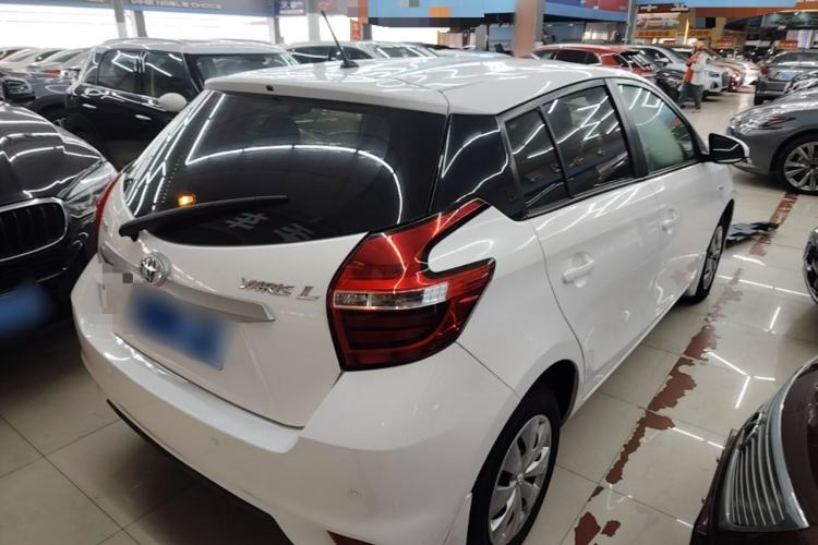 Used Toyota YARiS L Zhi Xuan 2016 Revised 1.5E CVT Charming Edition Rear Right 45 Deg