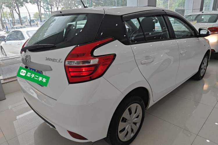 Used Toyota YARiS L Zhi Xuan 2016 Revised 1.5E CVT Charming Edition Rear Right 45 Deg