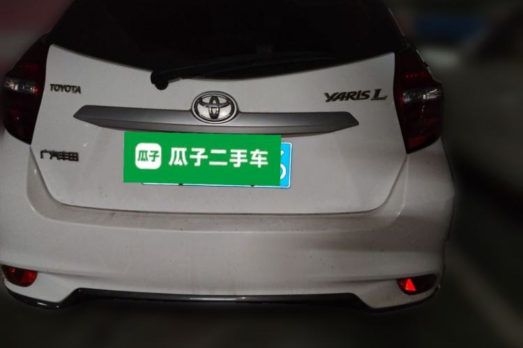 Used Toyota YARiS L Zhi Xuan 2016 Revised 1.5E CVT Charming Edition Rear