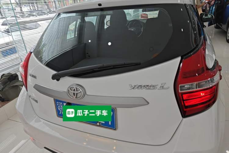 Used Toyota YARiS L Zhi Xuan 2016 Revised 1.5E CVT Charming Edition Rear