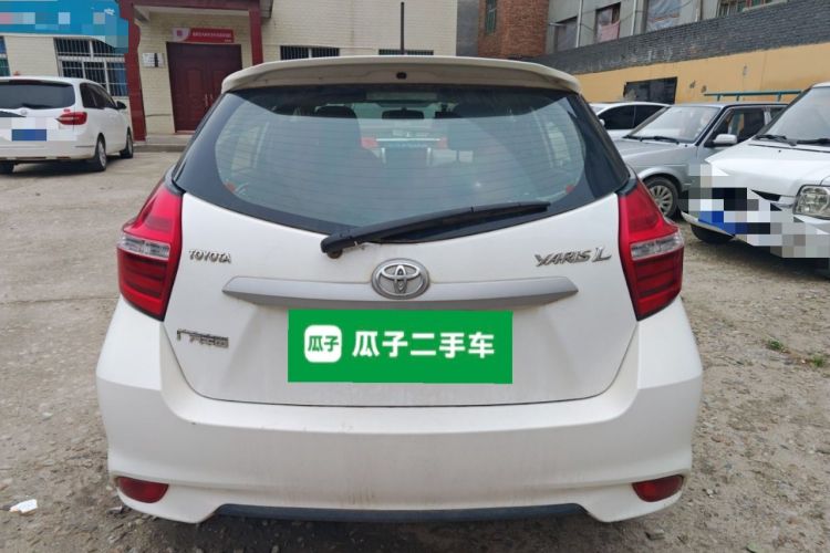 Used Toyota YARiS L Zhi Xuan 2016 Revised 1.5E CVT Charming Edition Rear