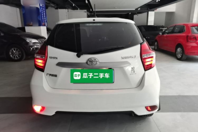 Used Toyota YARiS L Zhi Xuan 2016 Revised 1.5E CVT Charming Edition Rear