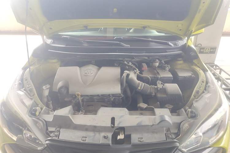 Used Toyota YARiS L Zhi Xuan 2016 Revised 1.5E CVT Charming Edition Engine Bay