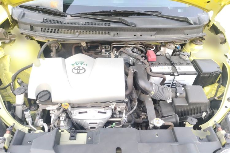Used Toyota YARiS L Zhi Xuan 2016 Revised 1.5E CVT Charming Edition Engine Bay