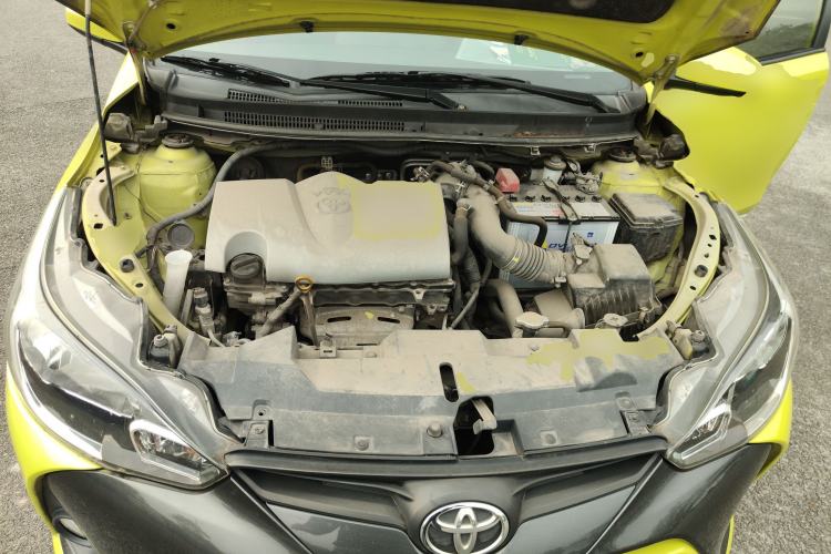 Used Toyota YARiS L Zhi Xuan 2016 Revised Version 1.5G CVT with Dynamic Sunroof Engine Bay