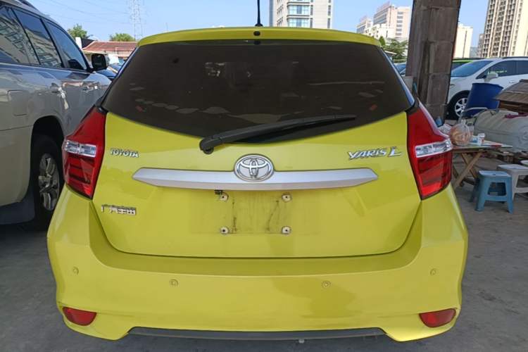 Used Toyota YARiS L Zhi Xuan 2016 Revised 1.5E CVT Charming Edition Rear