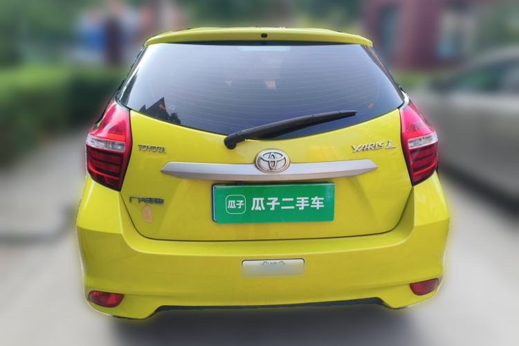 Used Toyota YARiS L Zhi Xuan 2016 Revised 1.5E CVT Charming Edition Rear