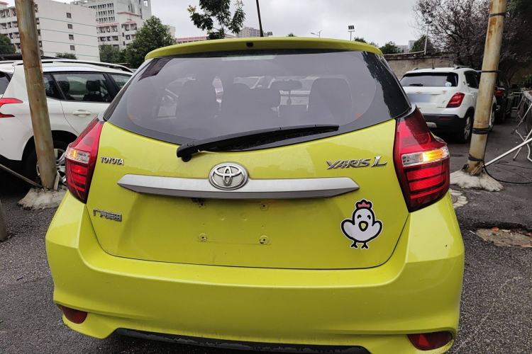 Used Toyota YARiS L Zhi Xuan 2016 Revised 1.5E CVT Charming Edition Rear
