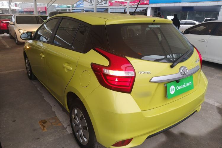 Used Toyota YARiS L Zhi Xuan 2016 Revised 1.5E CVT Charming Edition Rear Left 45 Deg