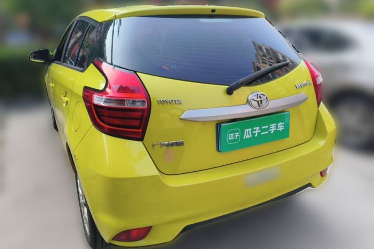Used Toyota YARiS L Zhi Xuan 2016 Revised 1.5E CVT Charming Edition Rear Left 45 Deg