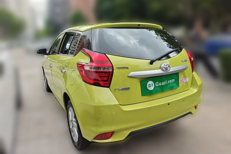 Used Toyota YARiS L Zhi Xuan 2016 Revised 1.5G CVT Xuan Dong Edition Rear Left 45 Deg