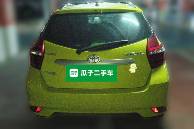 Used Toyota YARiS L Zhi Xuan 2016 Revised Version 1.5G CVT with Dynamic Sunroof Rear