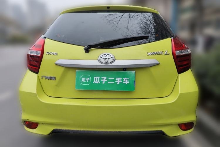 Used Toyota YARiS L Zhi Xuan 2016 Revised 1.5E CVT Charming Edition Rear