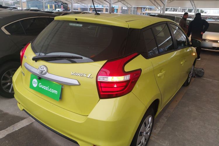 Used Toyota YARiS L Zhi Xuan 2016 Revised 1.5E CVT Charming Edition Rear Right 45 Deg