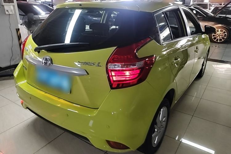 Used Toyota YARiS L Zhi Xuan 2016 Revised 1.5E CVT Charming Edition Rear Right 45 Deg