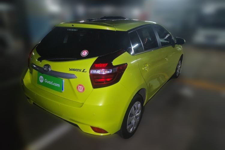 Used Toyota YARiS L Zhi Xuan 2016 Revised 1.5E CVT Charming Edition Rear Right 45 Deg