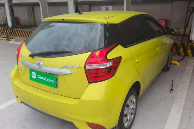 Used Toyota YARiS L Zhi Xuan 2016 Revised 1.5E CVT Charming Edition Rear Right 45 Deg