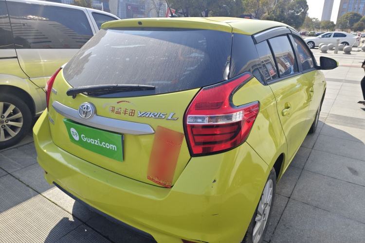 Used Toyota YARiS L Zhi Xuan 2016 Revised Version 1.5G CVT with Dynamic Sunroof Rear Right 45 Deg