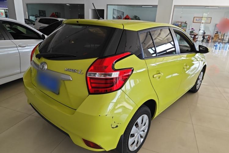 Used Toyota YARiS L Zhi Xuan 2016 Revised 1.5E CVT Charming Edition Rear Right 45 Deg
