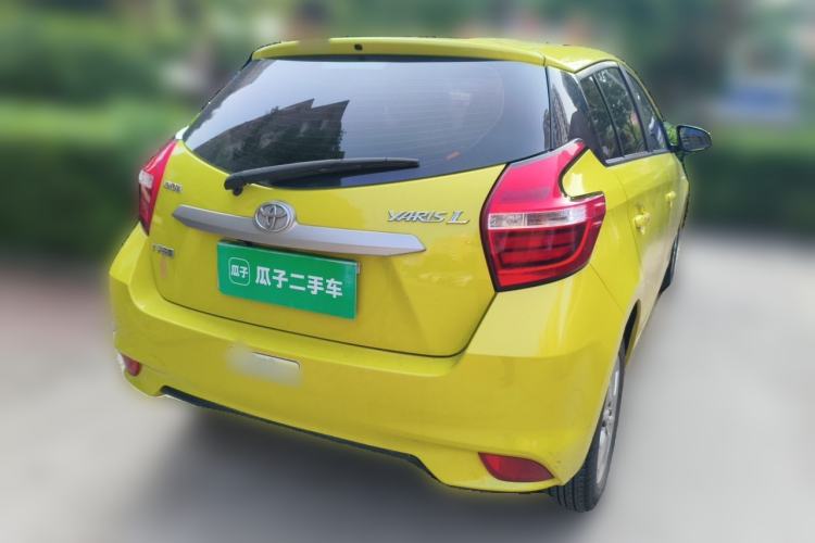 Used Toyota YARiS L Zhi Xuan 2016 Revised 1.5E CVT Charming Edition Rear Right 45 Deg