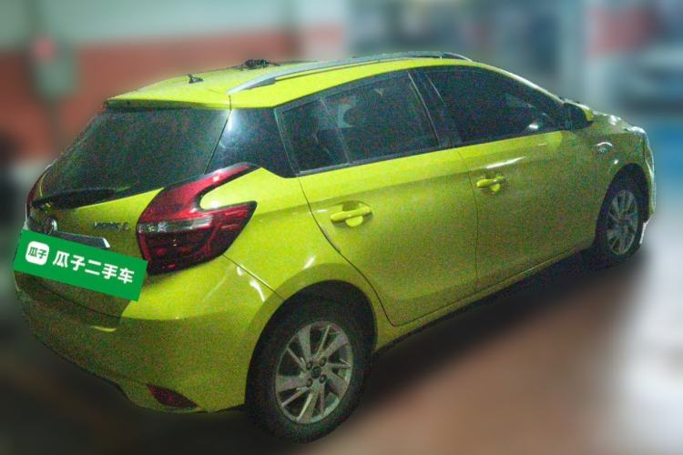 Used Toyota YARiS L Zhi Xuan 2016 Revised Version 1.5G CVT with Dynamic Sunroof Rear Right 45 Deg