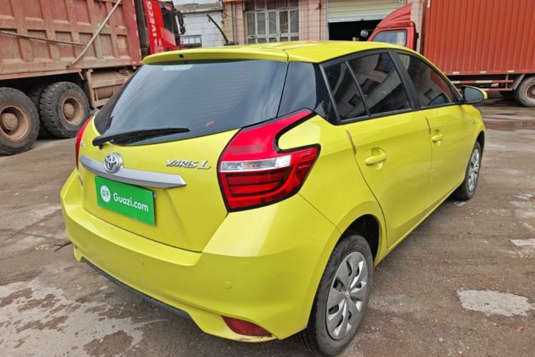 Used Toyota YARiS L Zhi Xuan 2016 Revised 1.5E CVT Charming Edition Rear Right 45 Deg
