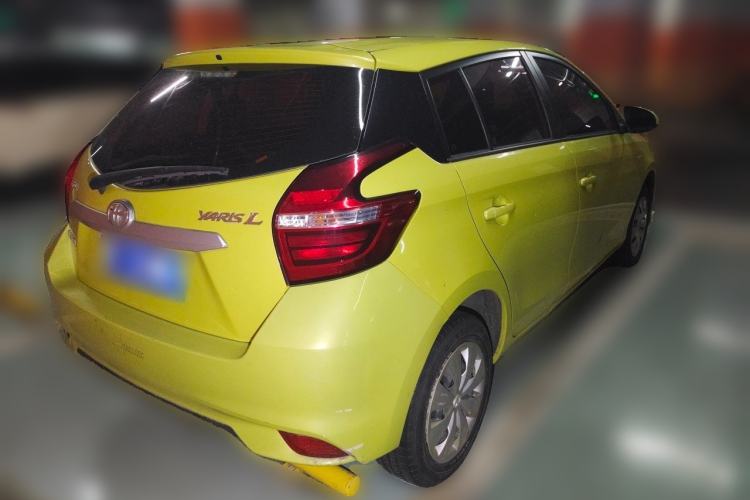 Used Toyota YARiS L Zhi Xuan 2016 Revised 1.5E CVT Charming Edition Rear Right 45 Deg