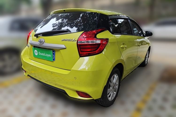 Used Toyota YARiS L Zhi Xuan 2016 Revised 1.5G CVT Xuan Dong Edition Rear Right 45 Deg