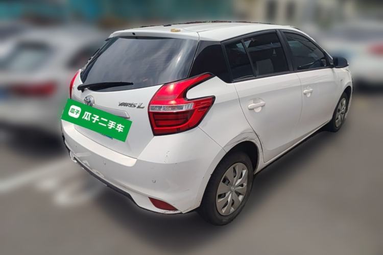 Used Toyota YARiS L Zhi Xuan 2017 1.5E CVT Enhanced Performance Edition Rear Right 45 Deg