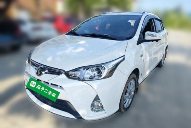 Used Toyota YARiS L Zhi Xuan 2017 1.5G CVT JingSu Model with Upgraded Sunroof