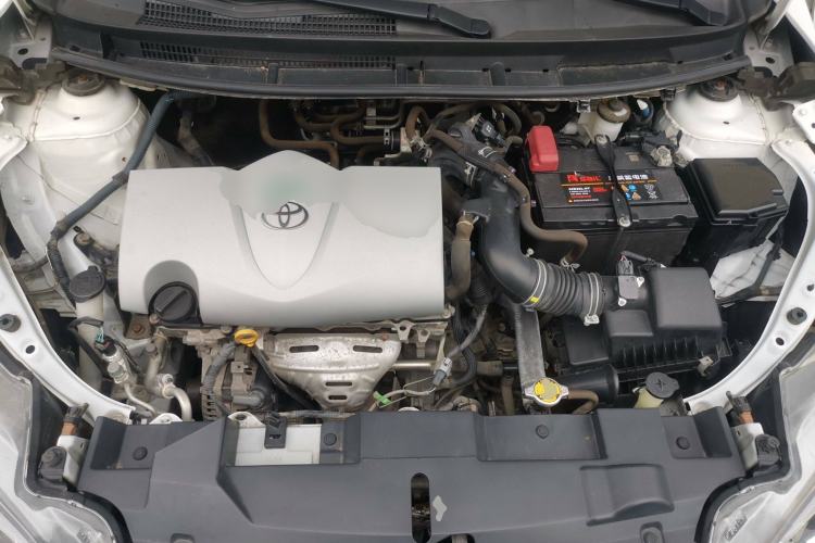 Used Toyota YARiS L Zhi Xuan 2017 1.5G CVT JingSu Model with Upgraded Sunroof Engine Bay