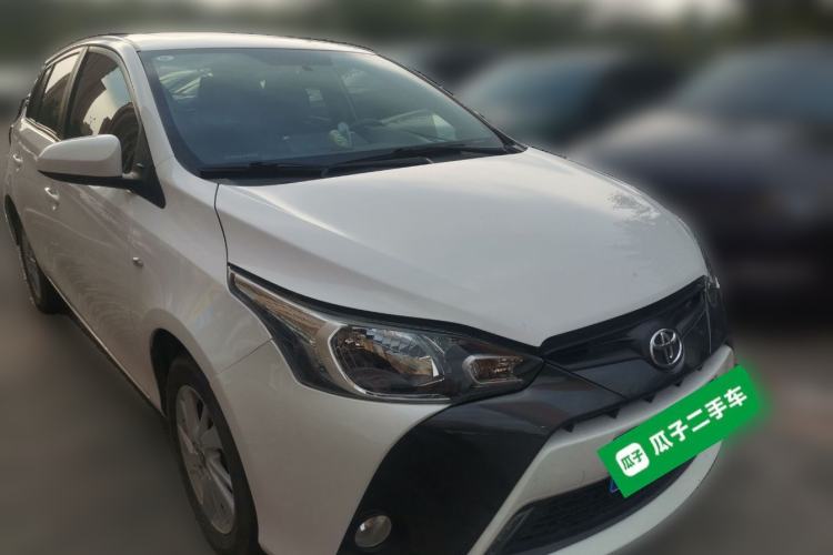 Used Toyota YARiS L Zhi Xuan 2017 1.5G CVT JingSu Model with Upgraded Sunroof Front Right 45 Deg