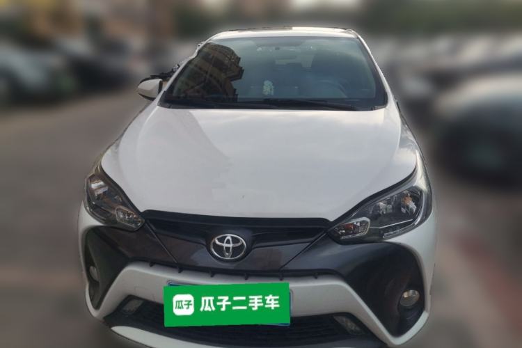Used Toyota YARiS L Zhi Xuan 2017 1.5G CVT JingSu Model with Upgraded Sunroof Front