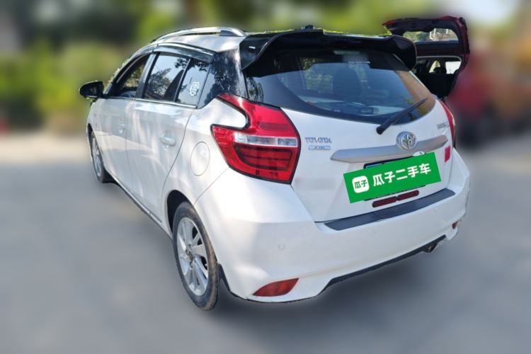 Used Toyota YARiS L Zhi Xuan 2017 1.5G CVT JingSu Model with Upgraded Sunroof Rear Left 45 Deg