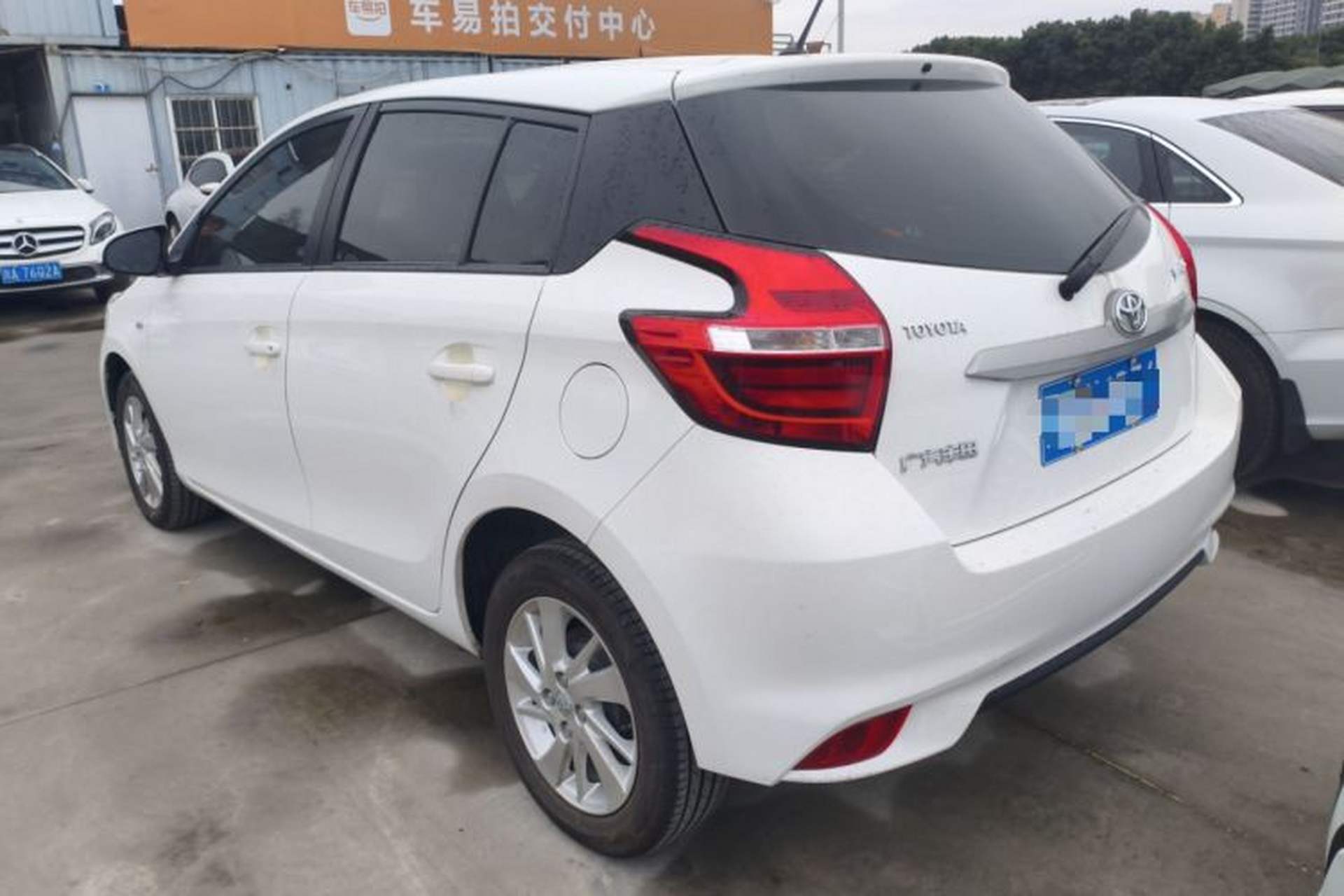 Used Toyota YARiS L Zhi Xuan 2017 1.5E CVT Enhanced Performance Edition Rear Left 45 Deg