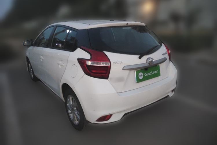 Used Toyota YARiS L Zhi Xuan 2017 1.5G CVT JingSu Model with Upgraded Sunroof Rear Left 45 Deg