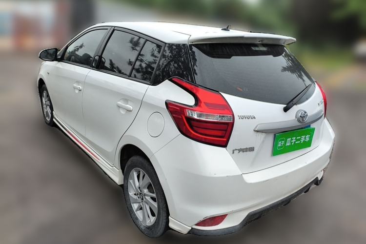 Used Toyota YARiS L Zhi Xuan 2017 1.5G CVT JingSu Model with Upgraded Sunroof Rear Left 45 Deg