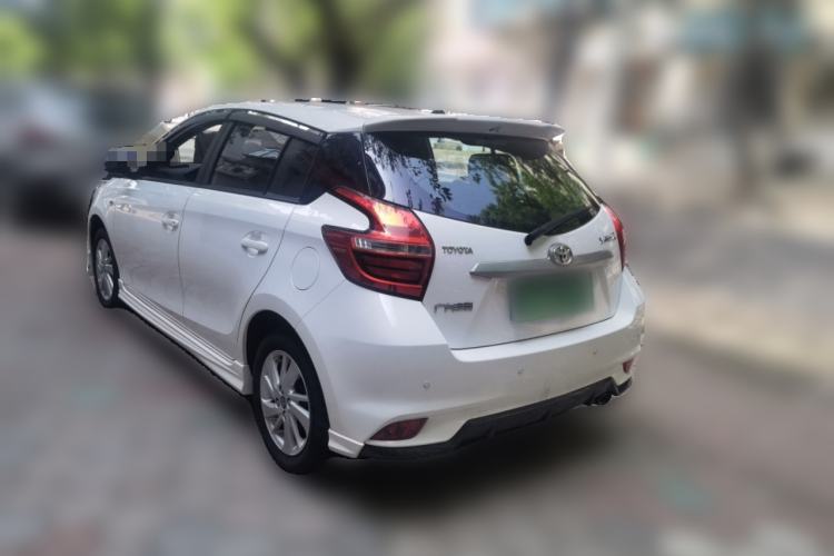Used Toyota YARiS L Zhi Xuan 2017 1.5G CVT JingSu Model with Upgraded Sunroof Rear Left 45 Deg