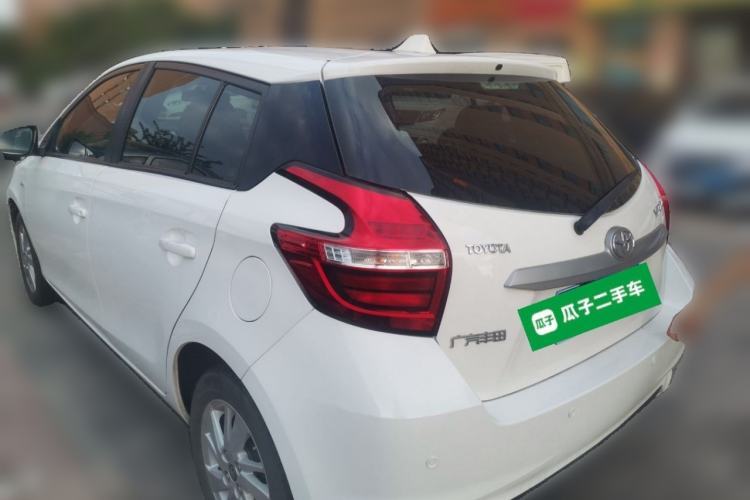 Used Toyota YARiS L Zhi Xuan 2017 1.5G CVT JingSu Model with Upgraded Sunroof Rear Left 45 Deg