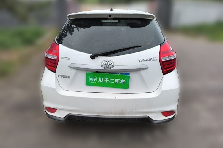 Used Toyota YARiS L Zhi Xuan 2017 1.5G CVT JingSu Model with Upgraded Sunroof Rear