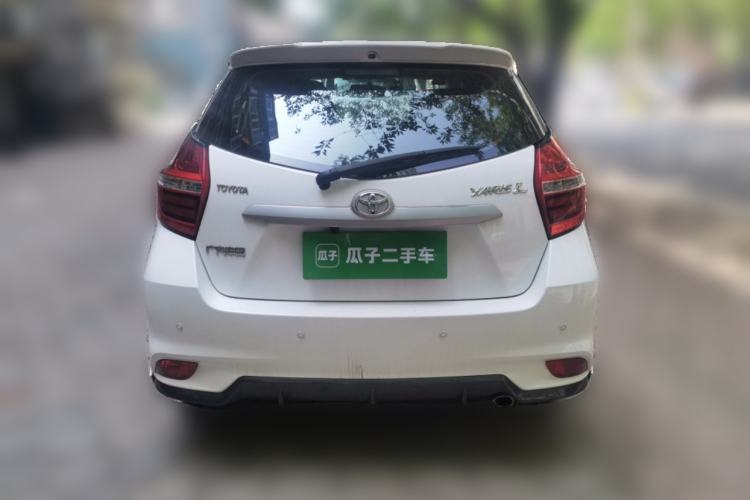 Used Toyota YARiS L Zhi Xuan 2017 1.5G CVT JingSu Model with Upgraded Sunroof Rear