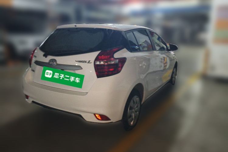 Used Toyota YARiS L Zhi Xuan 2017 1.5E CVT Enhanced Performance Edition Rear Right 45 Deg