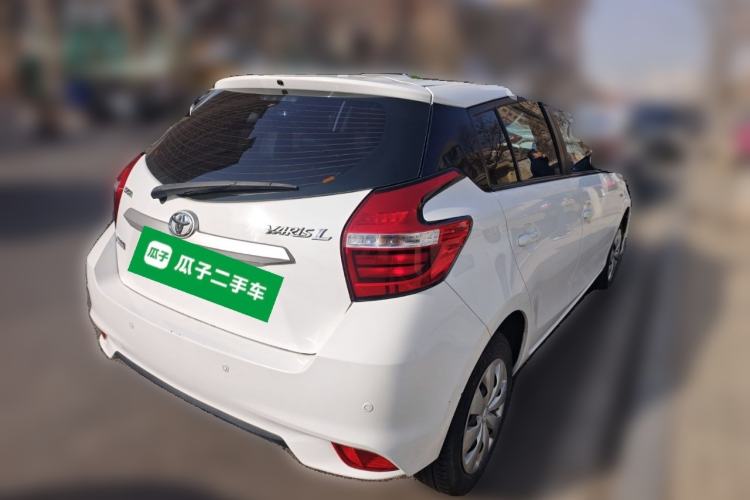Used Toyota YARiS L Zhi Xuan 2017 1.5E CVT Enhanced Performance Edition Rear Right 45 Deg