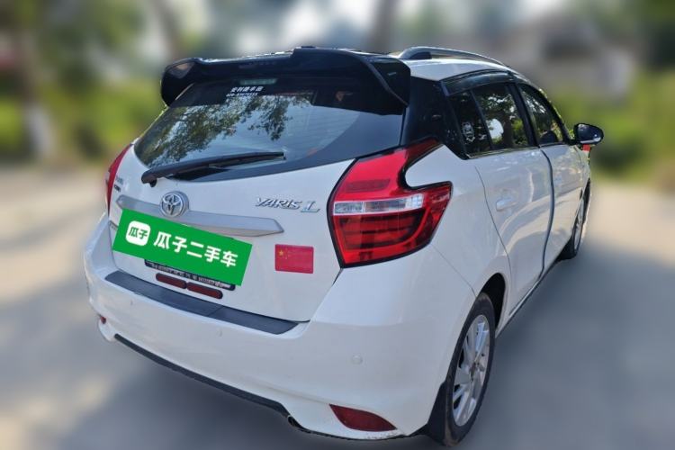 Used Toyota YARiS L Zhi Xuan 2017 1.5G CVT JingSu Model with Upgraded Sunroof Rear Right 45 Deg