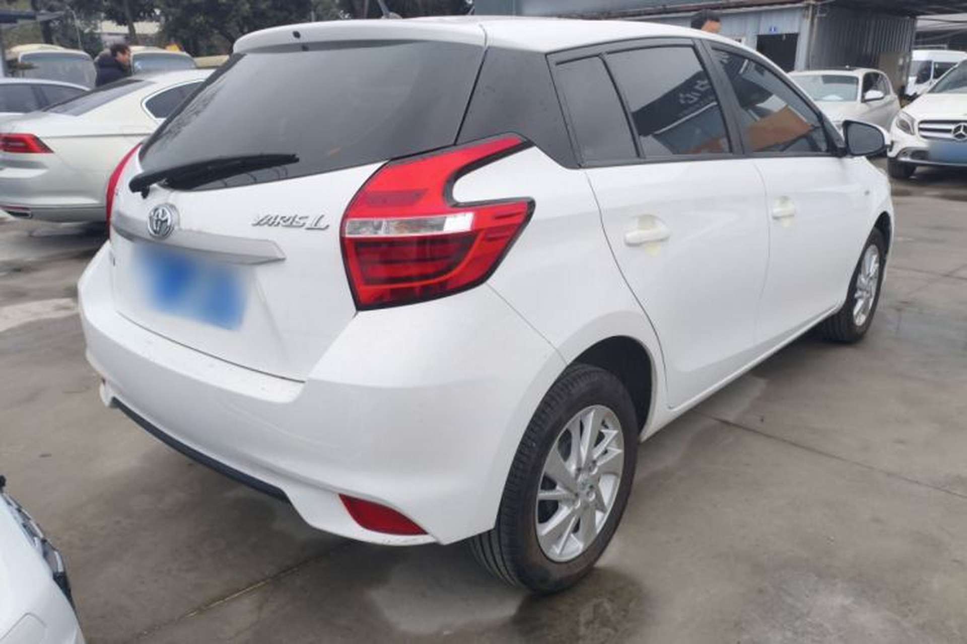 Used Toyota YARiS L Zhi Xuan 2017 1.5E CVT Enhanced Performance Edition Rear Right 45 Deg