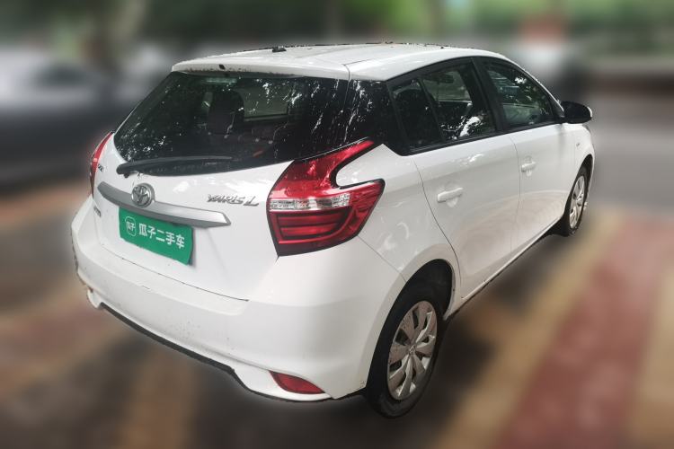 Used Toyota YARiS L Zhi Xuan 2017 1.5E CVT Enhanced Performance Edition Rear Right 45 Deg