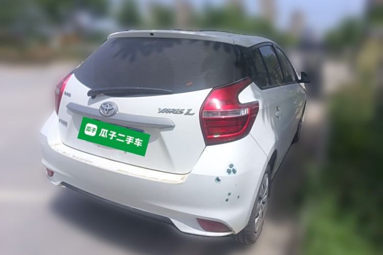 Used Toyota YARiS L Zhi Xuan 2017 1.5E CVT Enhanced Performance Edition Rear Right 45 Deg